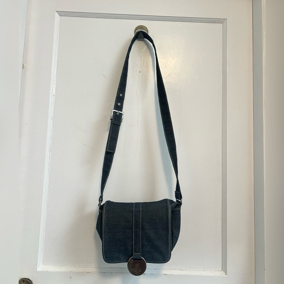 Agnes B. Y2K mini denim blue crossbody bag TRENDING - Picture 4 of 5